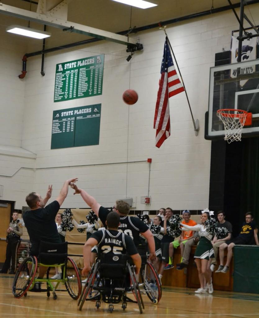 Wheelchair Basketball March 5, 2014