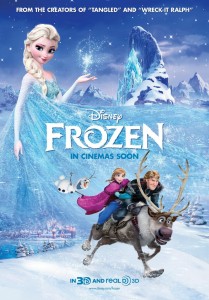 Disney's newest release Frozen.
