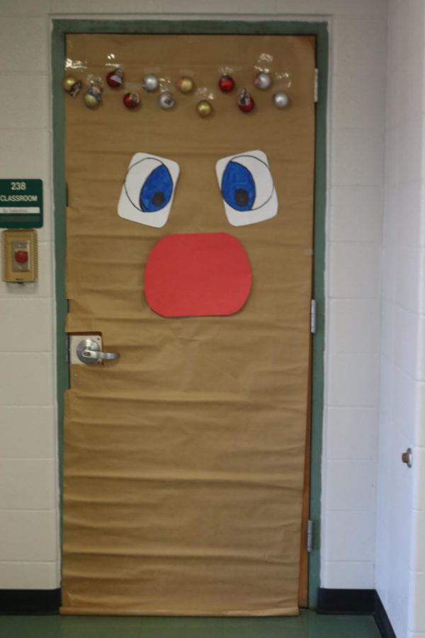 Door Decorating Entry: Room 238 Dr. Valentino