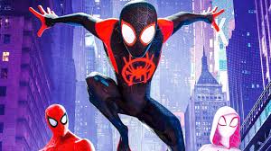 Spider-Verse is the first animated Spiderman movie.