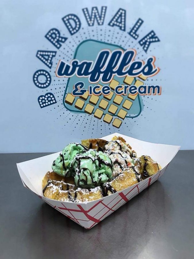 Boardwalk Waffle & Ice Cream's signature "Wachos."