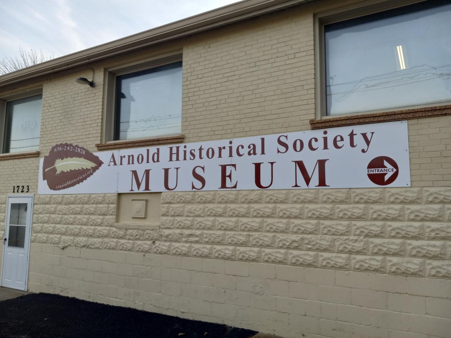 Outside the Arnold Historical Museum (1723 Jeffco Blvd, Arnold, MO 63010