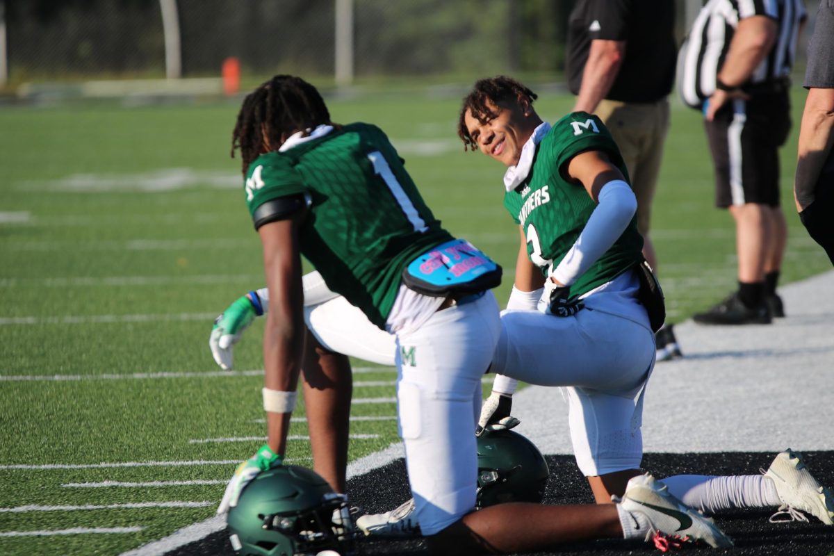 lawrence and jordan kneeling